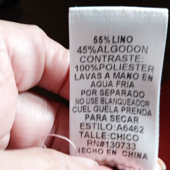 Umge USA   Floral Sleeve Pink Blouse S sz. - Picture 4 of 12